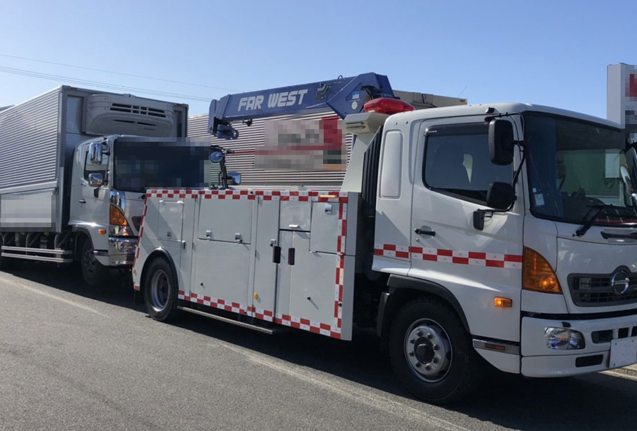 事故車、故障車搬送